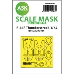 F-84F Thunderstreak double-sided express fit mask for Special Hobby...
