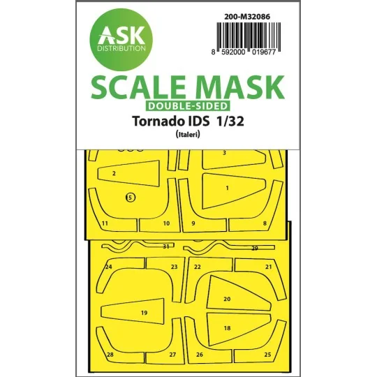 Tornado IDS double-sided express fit mask for Italeri, 1/32 - Art S...