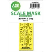 Messerschmitt Bf 109F double-sided express mask, self-adhesive and ...