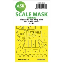 Westland Sea King HAS.1/HAS.5/HU.5 one-sided express fit mask for A...