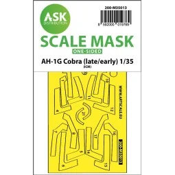 AH-1G Cobra (early/late) one-sided express fit painting mask for IC...