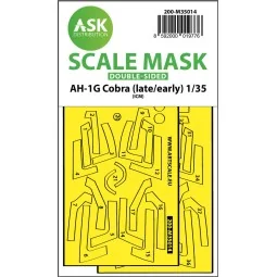 AH-1G Cobra (early/late) double-sided express fit painting mask for...