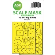 Mil Mi-8MT double-sided express fit mask for Trumpeter, 1/48 - Art ...