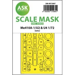 Messerschmitt Me 410A-1/U2 & U4 one-sided express fit mask for Airf...