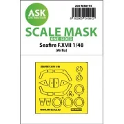 Seafire F.XVII one-sided fit and self adhesive express mask for Air...