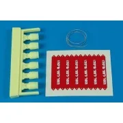 AIM 9 L/M/N seeker head cover w. R.B.F, 1/32 - Aerobonus 320.006 AIM 9 L/M/N seeker head cover w. R.B.F, 1/32 - Aerobonus 320.006