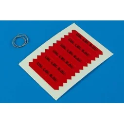 Remove before flight flags -IDF- black l - Aerobonus 320.011