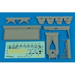 MHU-191l/M with aero 71A skid platform, 1/32 - Aerobonus 320.017