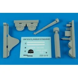 USAF Flightlkine 50 lb.CO²extinguisher w, 1/32 - Aerobonus 320.019