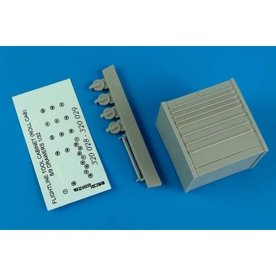 USAF Flightline toll cabinet (roll cab.), 1/32 - Aerobonus 320.029