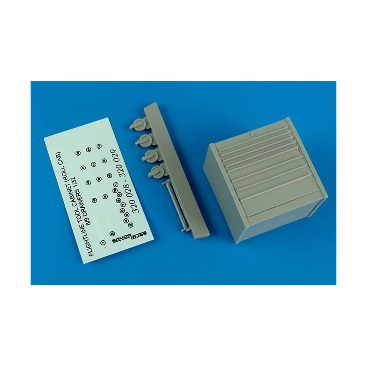 USAF Flightline toll cabinet (roll cab.), 1/32 - Aerobonus 320.029