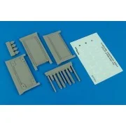 Flightline handtrack (3 shelves), 1/32 - Aerobonus 320.031 Flightline handtrack (3 shelves), 1/32 - Aerobonus 320.031