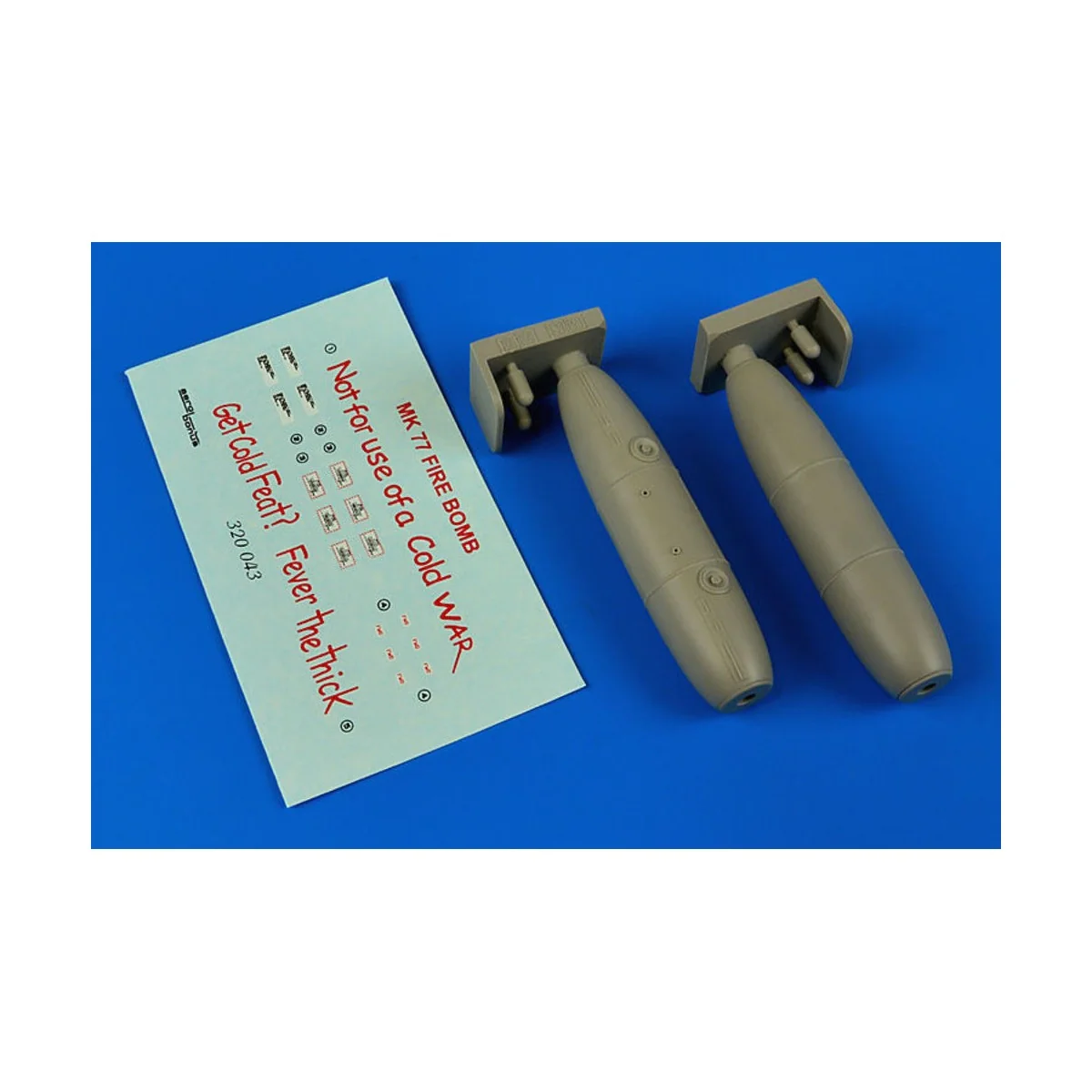 Mk-77 Mod.4/5/6 fire bombs, 1/32 - Aerobonus 320.043