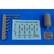 35Lb. lubricating bucket pump USAF, 1/32 - Aerobonus 320.047 35Lb. lubricating bucket pump USAF, 1/32 - Aerobonus 320.047