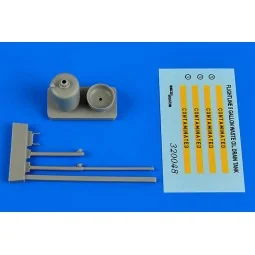 5 gallon waste oil drain tank, 1/32 - Aerobonus 320.048