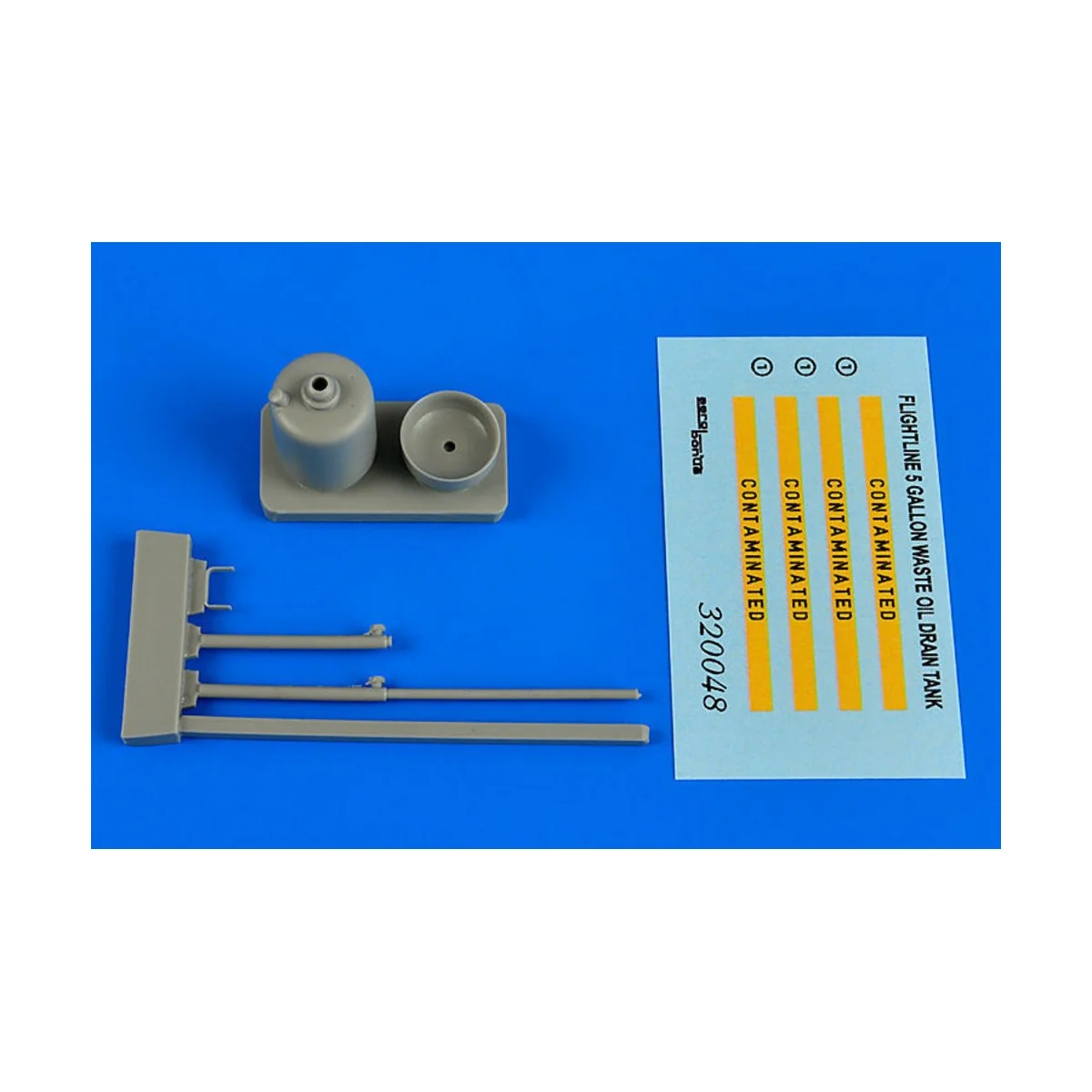 5 gallon waste oil drain tank, 1/32 - Aerobonus 320.048