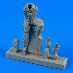 German Luftwaffe pilot WWII for Bf 109 l late version - Aerobonus 3...