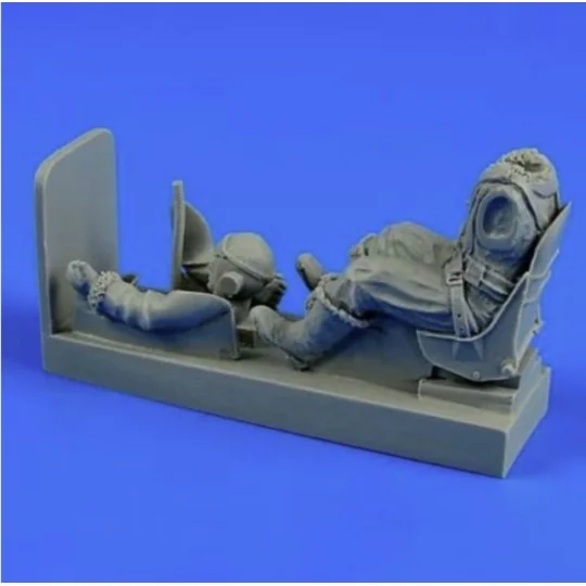 R.A.F. pilot with seat for Spitfire, 1/32 - Aerobonus 320.059 R.A.F. pilot with seat for Spitfire, 1/32 - Aerobonus 320.059
