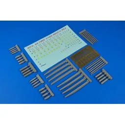 R.A.F.3-inch 60Ib rockets, 1/32 - Aerobonus 320.064