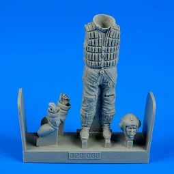 German Luftwaffe Pilot WWII w.life jacke, 1/32 - Aerobonus 320.068