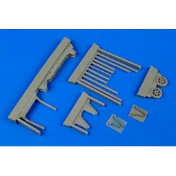 Warehouse two wheeled truck, 1/32 - Aerobonus 320.078