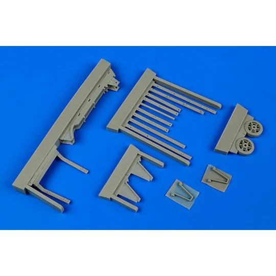 Warehouse two wheeled truck, 1/32 - Aerobonus 320.078