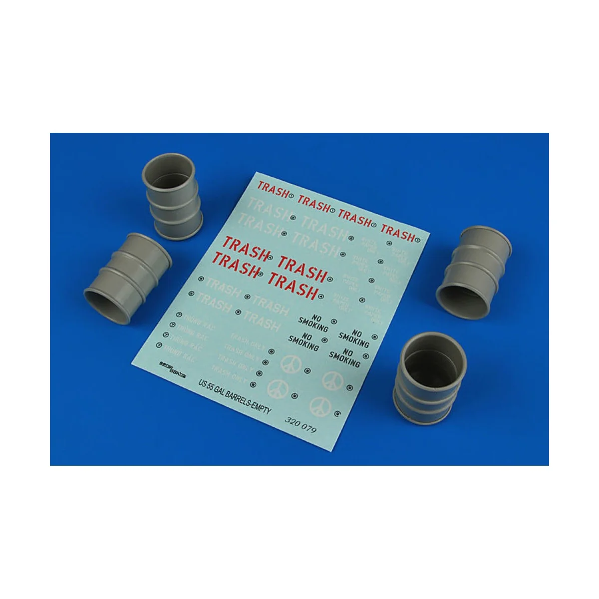 US 55 gallon barrels (empty), 1/32 - Aerobonus 320.079