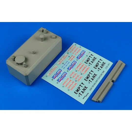 USAF 250 gallons flightline tank, 1/32 - Aerobonus 320.081 USAF 250 gallons flightline tank, 1/32 - Aerobonus 320.081
