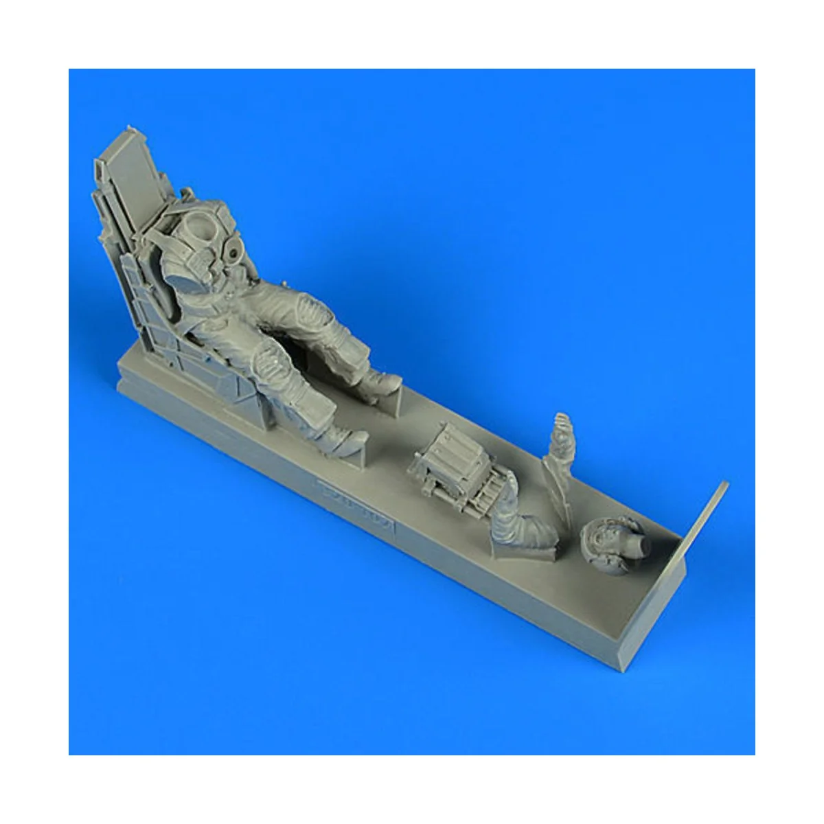 US Navy Pilot with ejection seat f.A-7E Corsair II late v.-fitted w...