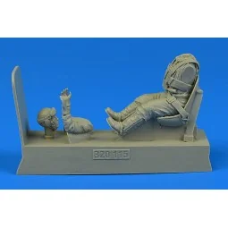 German Luftwaffe Pilot for Bf 109 with seat for EDU/TRU/HAS/DRA, 1/...