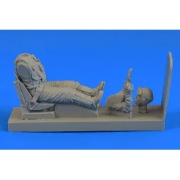 German Luftwaffe Pilot with seat f.Fw190 for Hasegawa/Revell, 1/32 ...