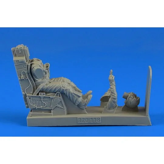 USAF Fighter Pilot with ejection seat for F-16 Fighting Falcon, 1/3...