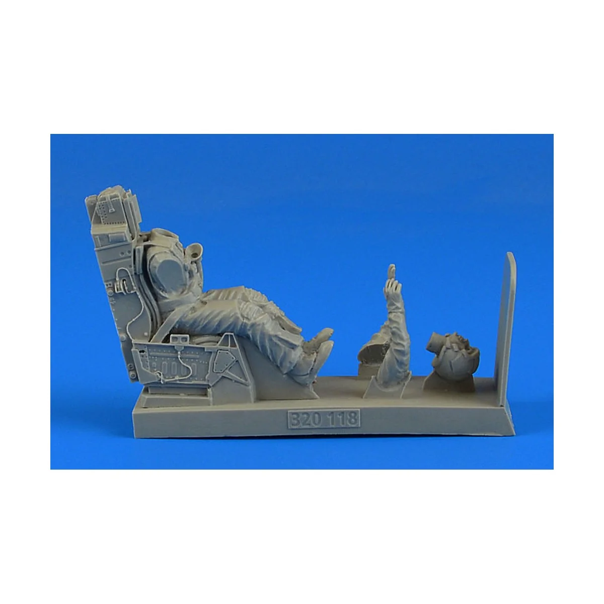 USAF Fighter Pilot with ejection seat for F-16 Fighting Falcon, 1/3...