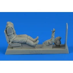 German Luftwaffe Pilot w.seat for Me262A for Trum/Rev/Has, 1/32 - A...