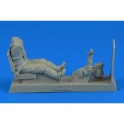 German Luftwaffe Pilot w.seat for Me262A for Trum/Rev/Has, 1/32 - A...