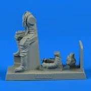 German Luftwaffe Pilot WWII with life jacket for Bf 109 f.HAS/EDU/T...