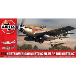 North American Mustang Mk.IV/P-51K Mustang, 1/48 - Airfix A05137