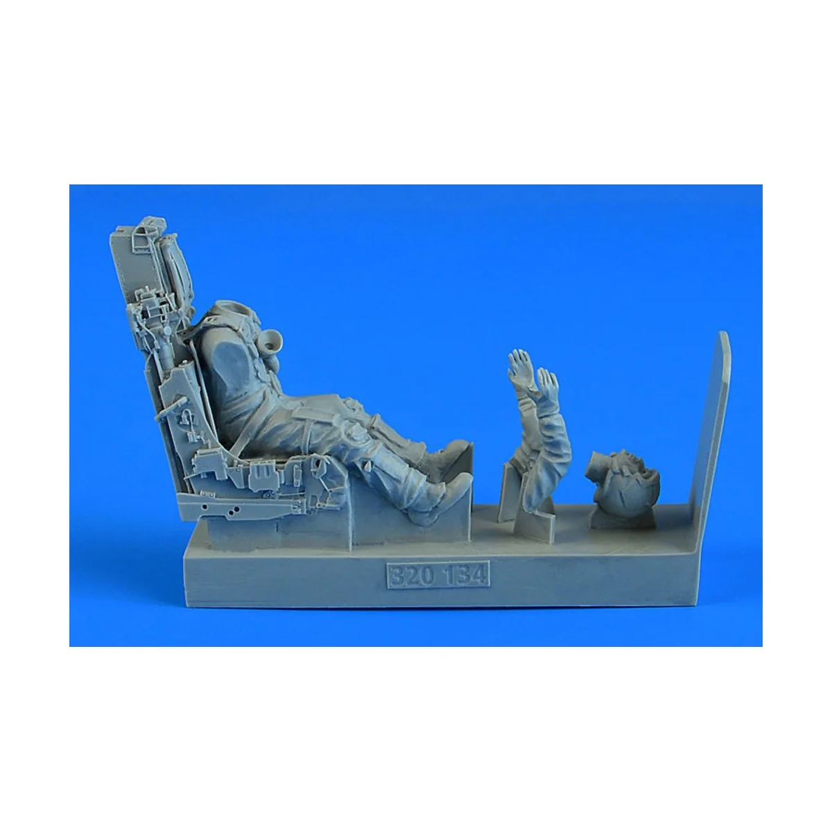 Modern British Fighter Pilot w.ej. seat for Eurofighter Typhoon f.R...