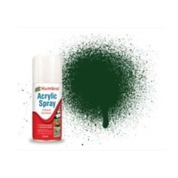HUMBROL ACRYLIC HOBBY SPRAY 150ML No 3 Brunswick Green ''513'' of t...