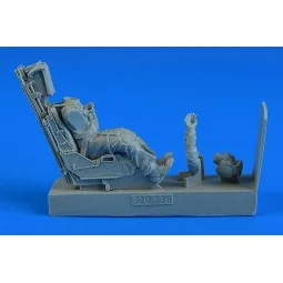 US NAVY and US MARINES Pilot with ej. seat for AV-8B Harrier II f. ...