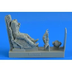 U.S.A.F. Fighter Pilot w.ej.seat f.F-104C/G Startfighter (C2 ej.sea...