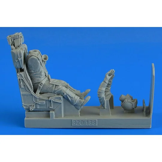 Modern German Luftwaffe Figh.Pilot w.ej.seat f.F-104G/S(M.B.GQ-7Aej...