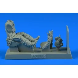 German Luftwaffe WWII Pilot with seat for Bf 109G f.HAS/REV/TRUM, 1...