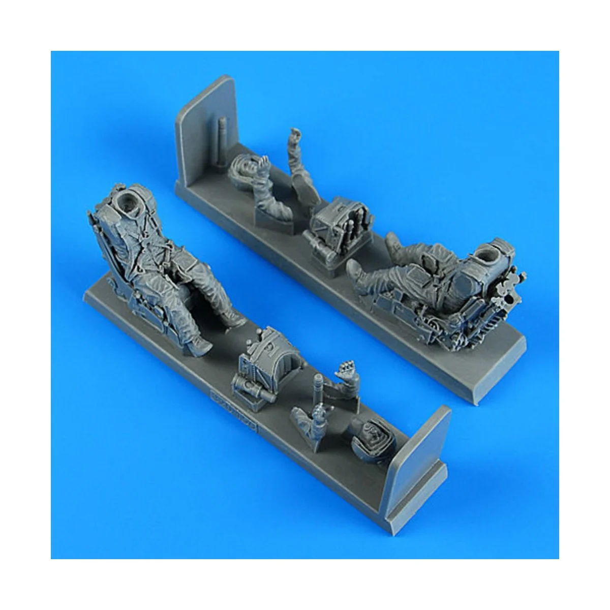 Soviet Pilto and Trainer Pilot with ej. seat for Su-25UB for TRUMPE...