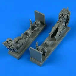 Soviet Pilot and Trainer Pilot with ej. seat for MiG-21 UM for TRUM...