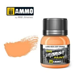 DRYBRUSH Light Orange - AMMO by MIG Jimenez A.MIG-0638