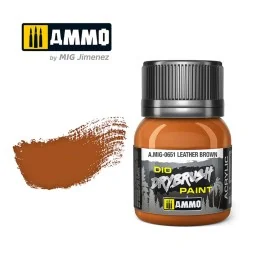 DRYBRUSH Leather Brown - AMMO by MIG Jimenez A.MIG-0651