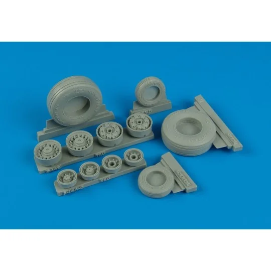 F-14D Super Tomcat weighted wheels (TRU), 1/32 - Wheelliant 132.001 F-14D Super Tomcat weighted wheels (TRU), 1/32 - Wheelliant 132.001