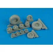 F-14D Super Tomcat weighted wheels (TRU), 1/32 - Wheelliant 132.001 F-14D Super Tomcat weighted wheels (TRU), 1/32 - Wheelliant 132.001