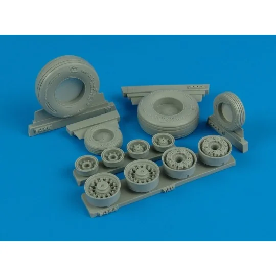 F-14A Tomcat weighted wheels (TAM) - Wheelliant 132.004